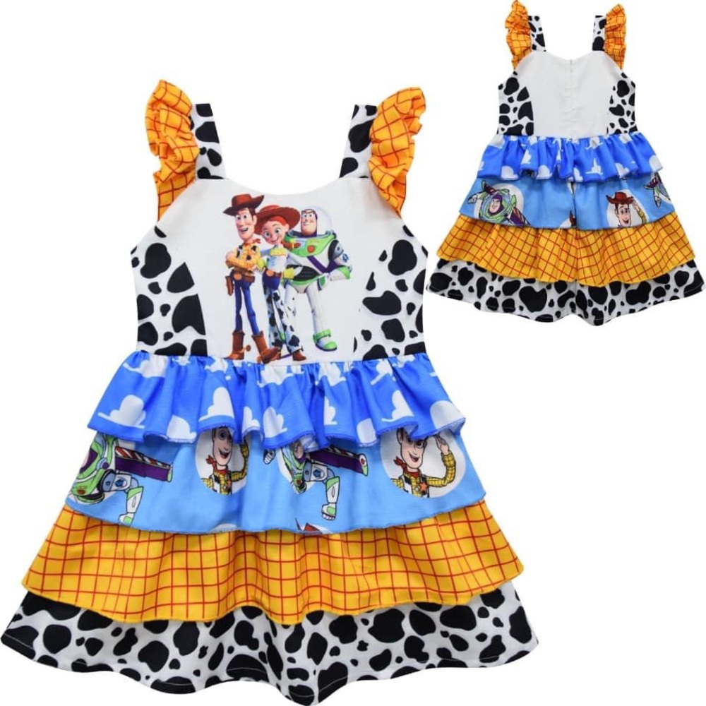 Toy Story Cute Ruffle Dress